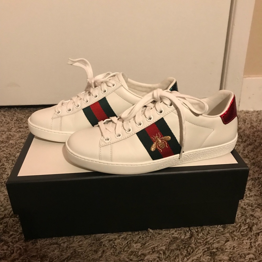 Gucci Ace Embroidered Sneakers